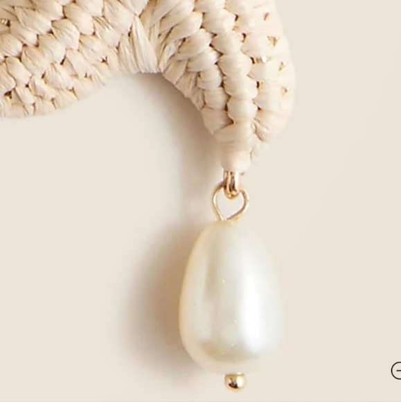 J.Crew Raffia Starfish Statement Earrings BNWT SO $70 - Picture 3 of 12